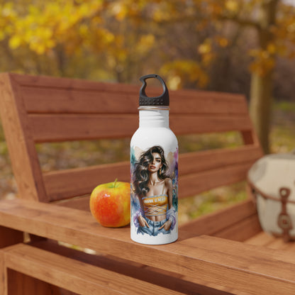 Thank U, Next Vibrant Stainless Steel Water Bottle with Artistic Design, Motivational Fitness Gift, Eco-Friendly Hydration, Gym Accessory, Summer [...]
