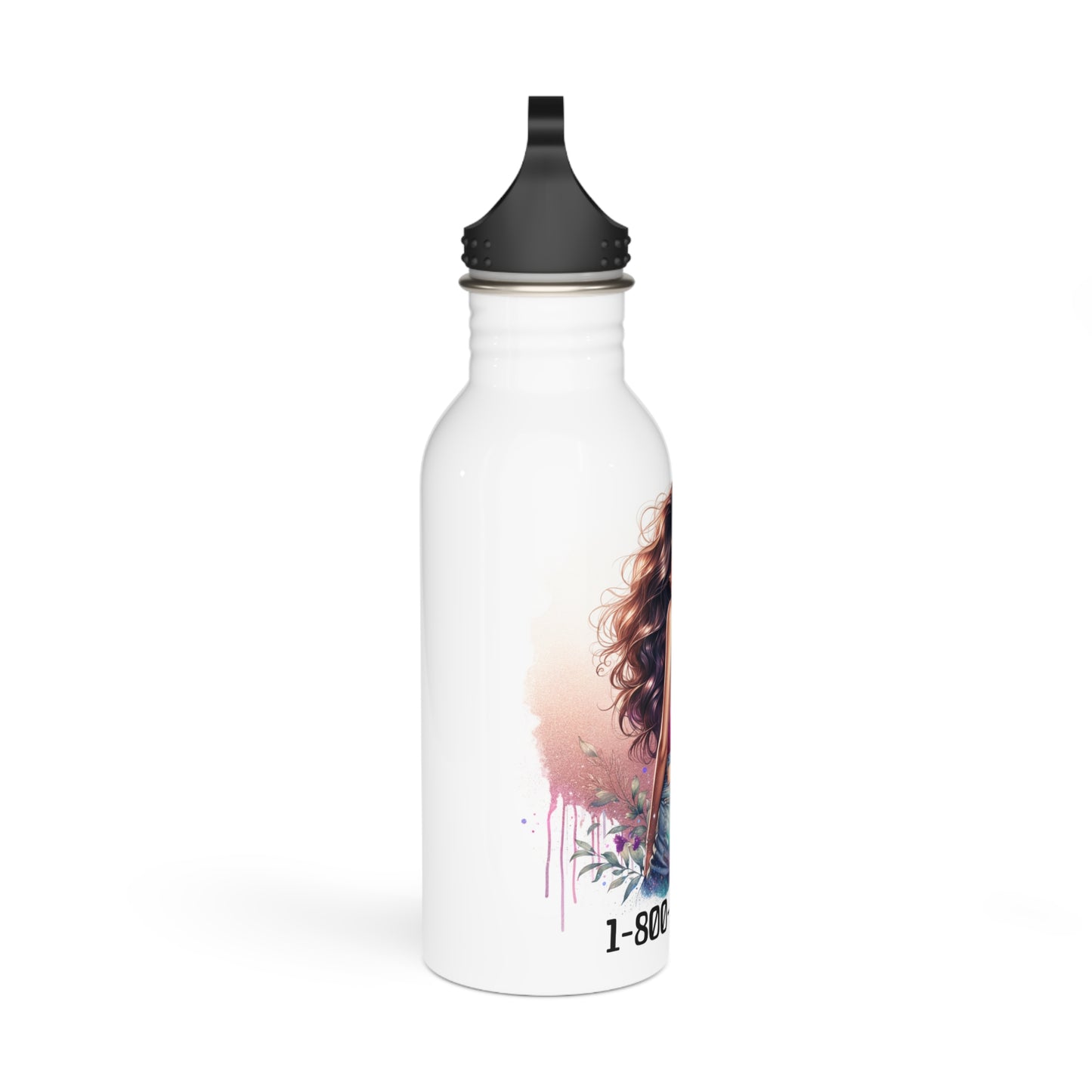 1-800-Boys-Lie Stainless Steel Water Bottle with Floral Design, Trendy Water Bottle, Gift for Her, Motivational Fitness Bottle, Eco-Friendly [...]