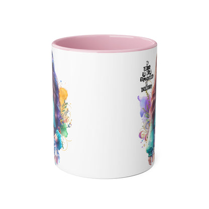 Funny Accent Mug - My Taste in Men is Probably a Disability Humor 11oz Cup