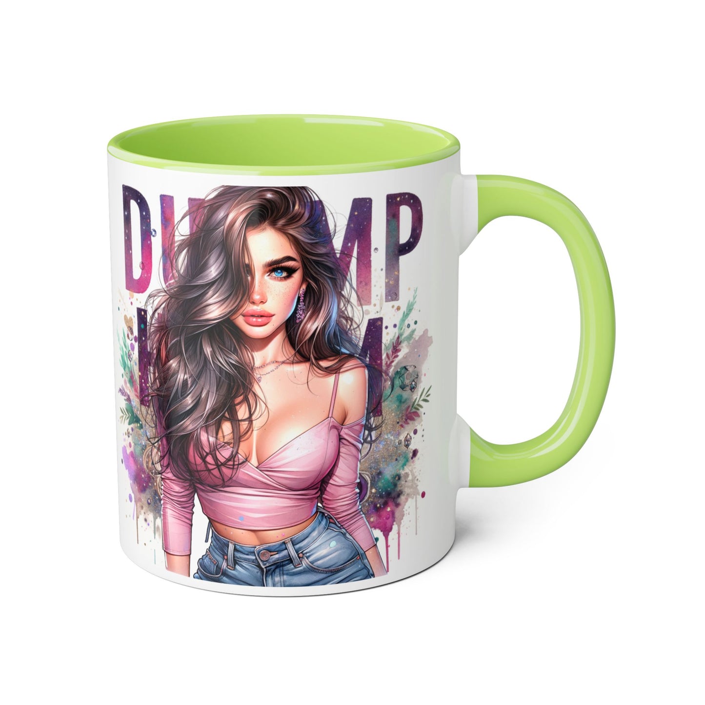 Dump Him Funny Accent Mug 11oz