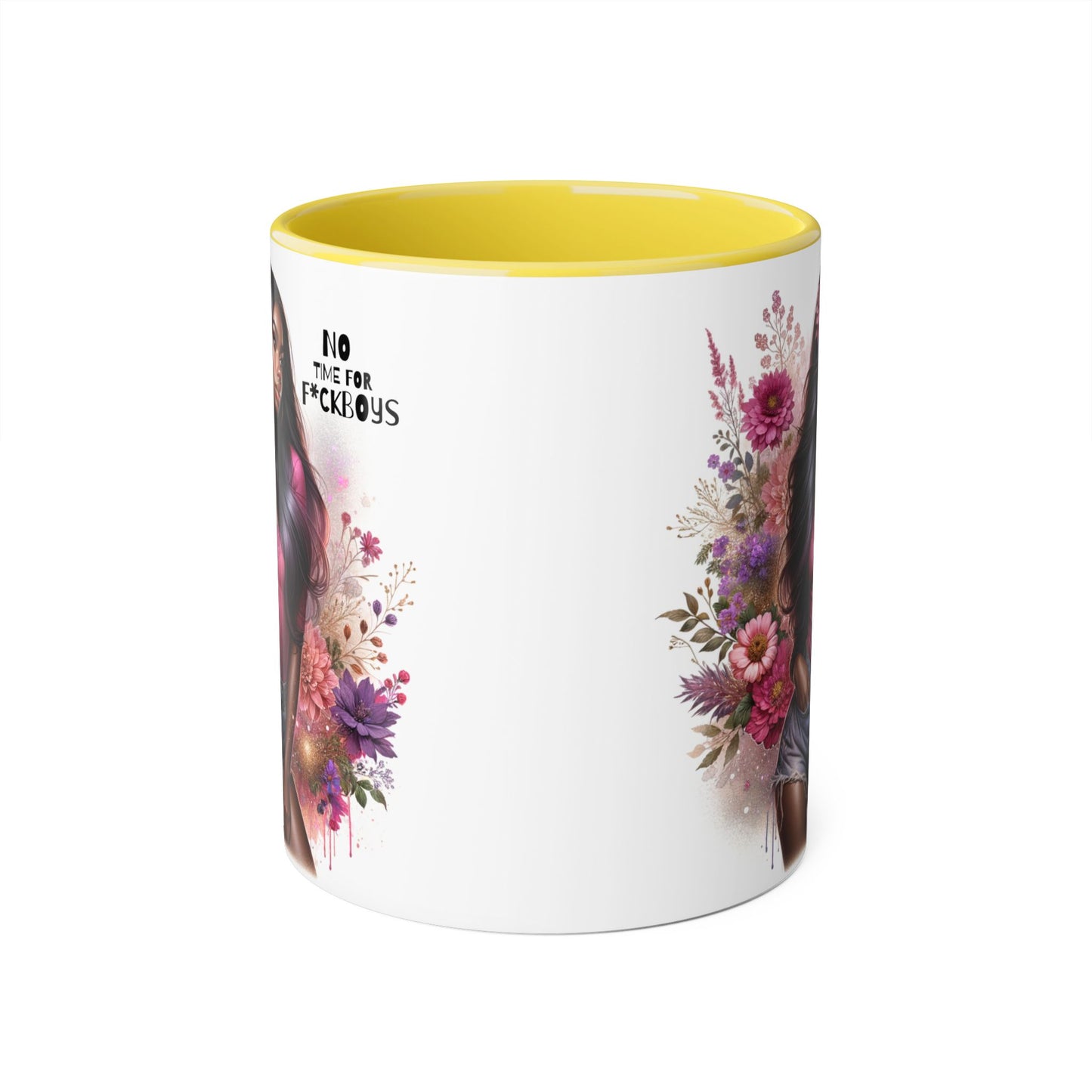 Funny Accent Mug - No Time For F*boys 11oz