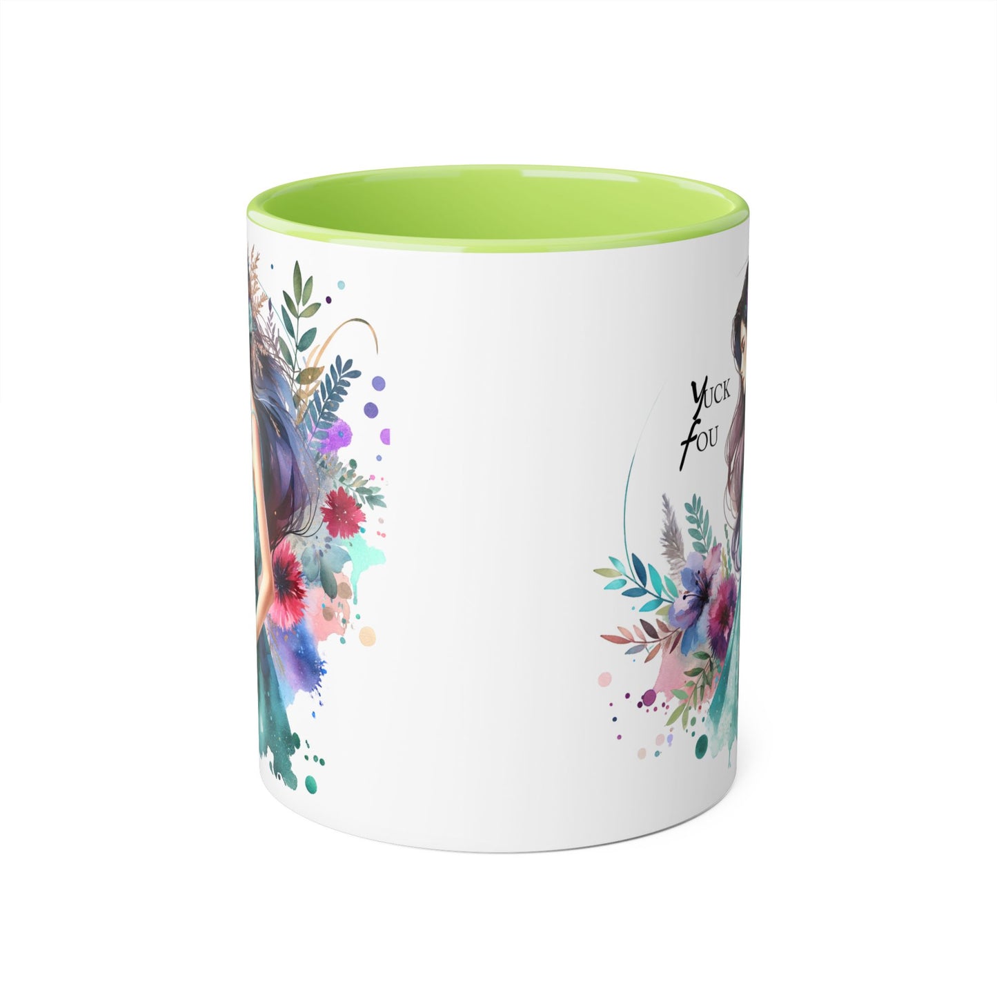 Yuck Fou Artistic Accent Mug with Floral Design, Unique Gift for Coffee Lovers, Birthday Gift, Home Decor, Self-Care Essentials, Inspirational [...]