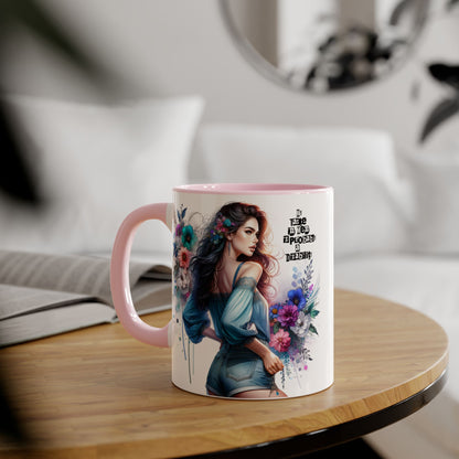 Funny Accent Mug - My Taste in Men is Probably a Disability Humor 11oz Cup