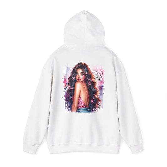I Don`t Make Mistakes, I Date Them Stylish Graphic Hoodie for Empowerment and Comfort | Gift for Her, Cozy Sweatshirt, Casual Wear, Birthday, Inspirational Clothing