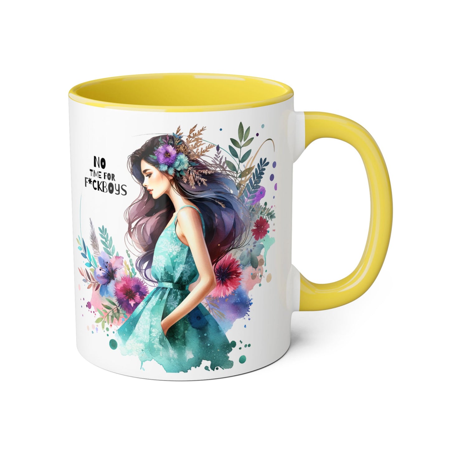 Funny Accent Mug - No Time For F*boys 11oz
