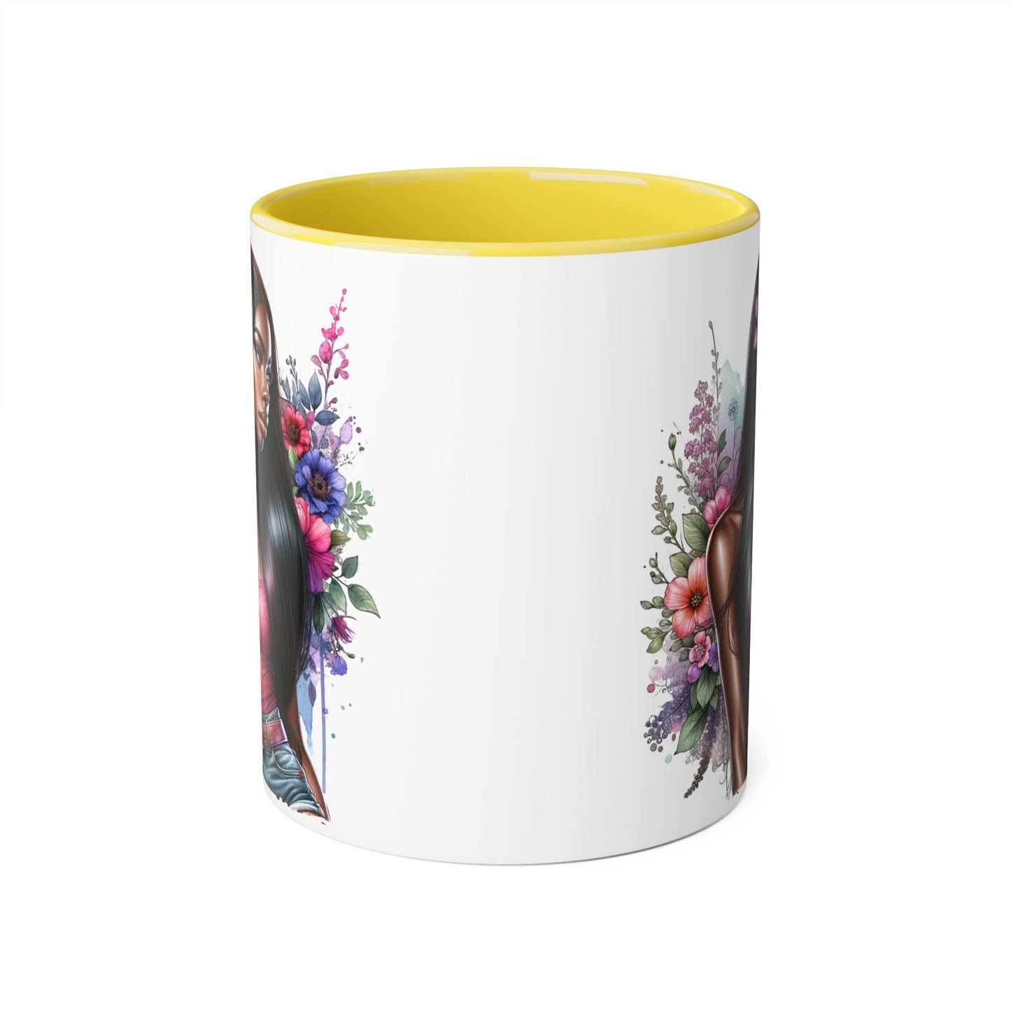 Yuck Fou Floral Portrait Accent Mug, 11oz - Perfect Gift for Coffee Lovers, Artistic Home Decor, Flower Lover's Mug, Unique Tea Cup, Birthday [...]
