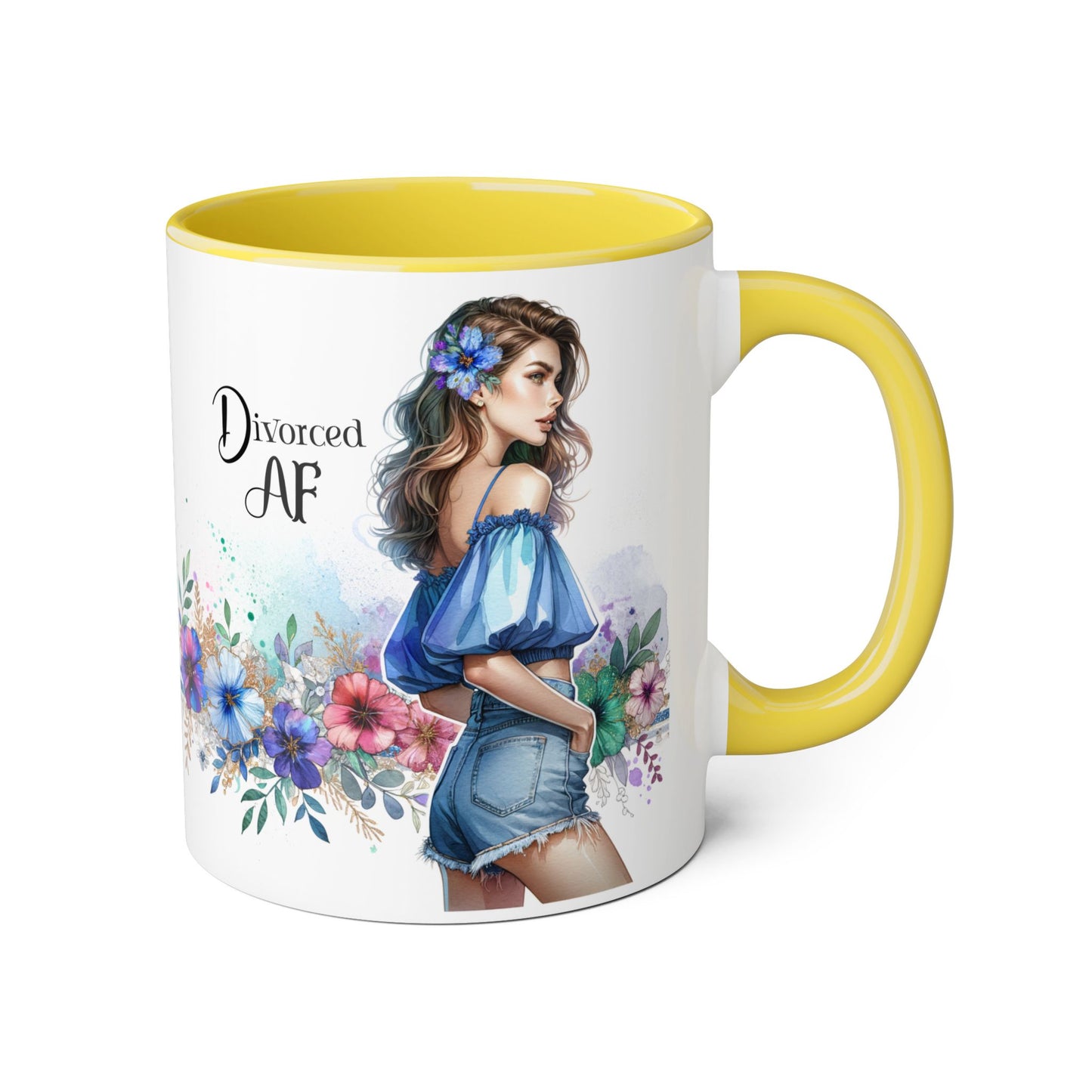 Divorced AF Accent Mug | Floral Design | Coffee Cup for Empowerment | Gift for Divorcees | Self-Care Mug | Celebrating New Beginnings [...]