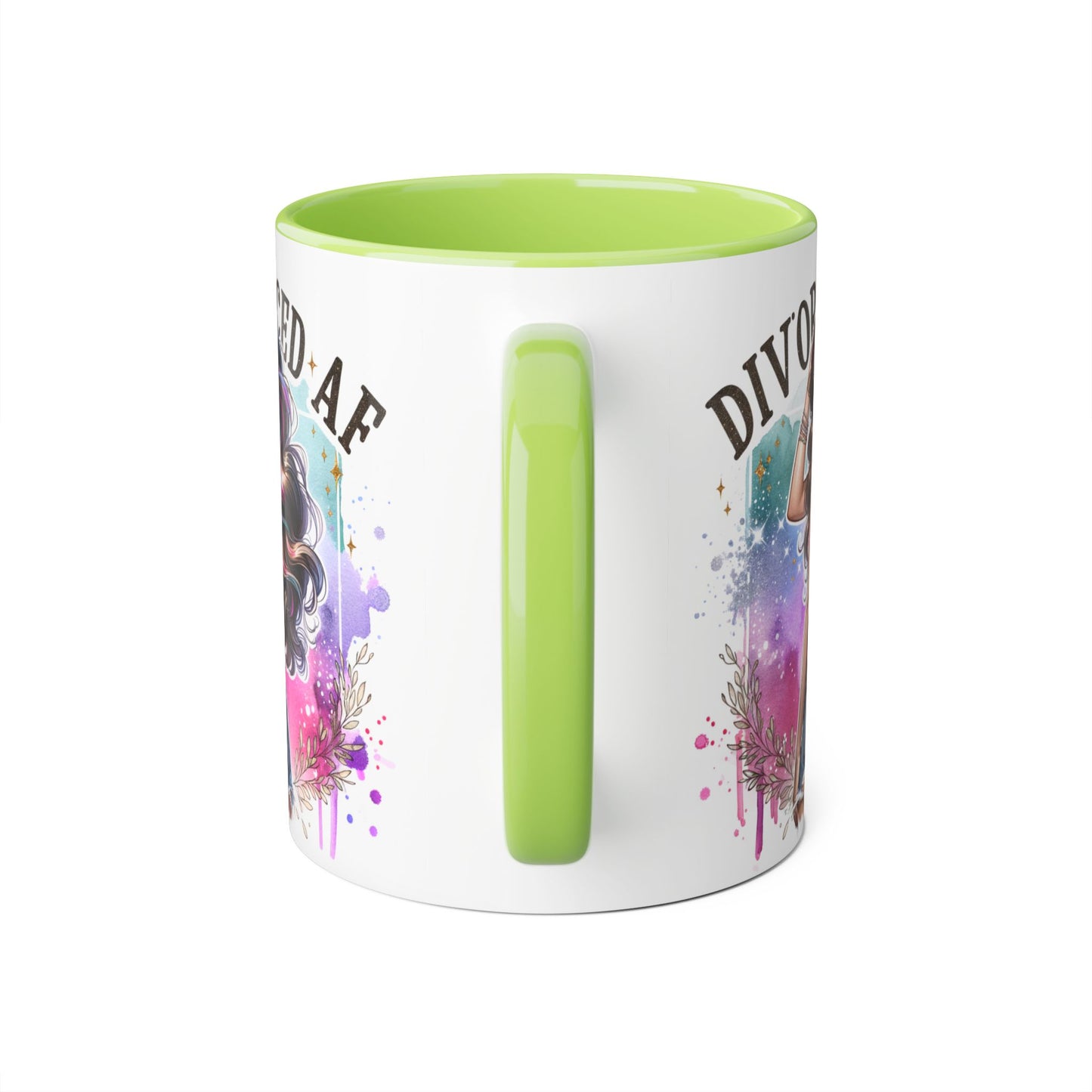 Mug - Divorced AF 11oz Accent Mug