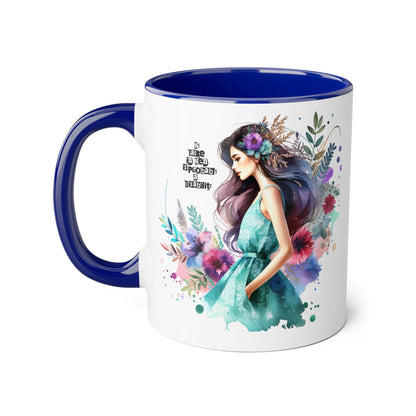 Funny Accent Mug - My Taste in Men is Probably a Disability Humor 11oz Cup