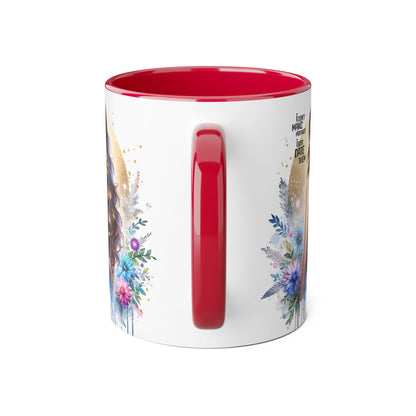 I Don't Make Mistakes, I Date Them Chic Artful Accent Mugs for Coffee Lovers, Inspirational Gift, Floral Design, Unique Home Decor, Ideal for Birthdays & Celebrations