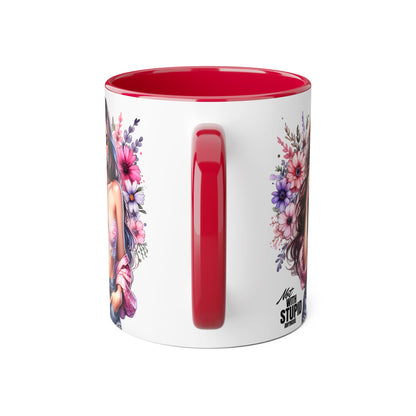 Mug - Not With Stupid Anymore Humoristic 11oz Accent Mug