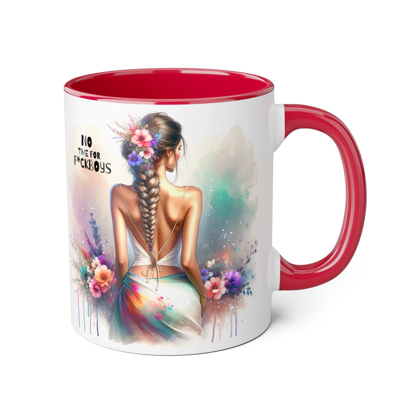 Funny Accent Mug - No Time For F*boys 11oz