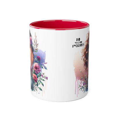 Funny Accent Mug - No Time For F*boys 11oz