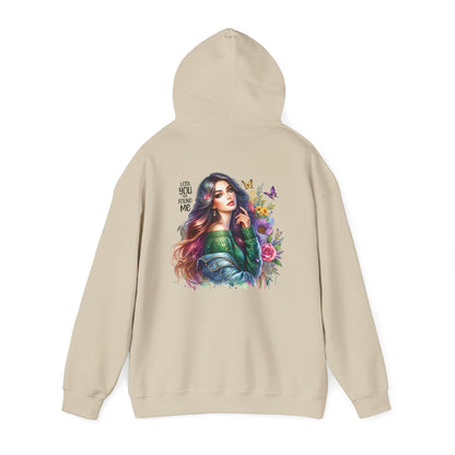 Breakup Hoodie - Unisex Hooded Sweatshirt Lost You and Found Me Design