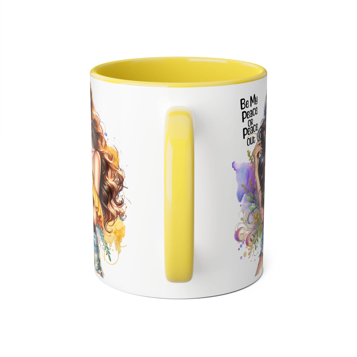 Mug - Be My Peace or Peace Out Accent 11oz
