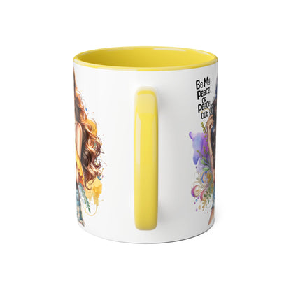 Mug - Be My Peace or Peace Out Accent 11oz