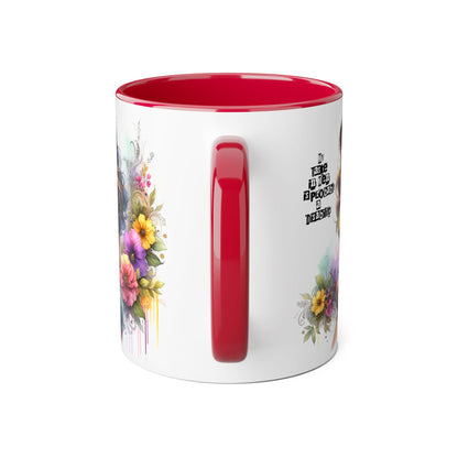 Funny Accent Mug - My Taste in Men is Probably a Disability Humor 11oz Cup