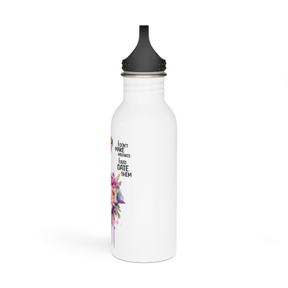 I Don't Make Mistakes, I Date Them Stylish Floral Stainless Steel Water Bottle, Cute Water Bottle, Motivational Gift, Eco-Friendly Hydration, Fitness Lover Gift, Summer [...]