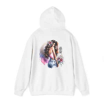 Breakup Hoodie - Unisex Hooded Sweatshirt Lost You and Found Me Design