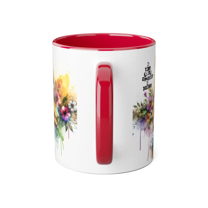 Funny Accent Mug - My Taste in Men is Probably a Disability Humor 11oz Cup