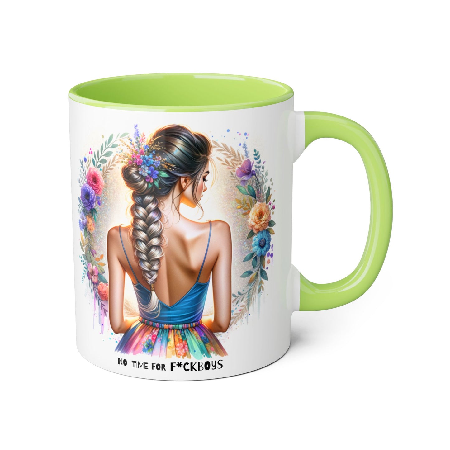 Funny Accent Mug - No Time For F*boys 11oz
