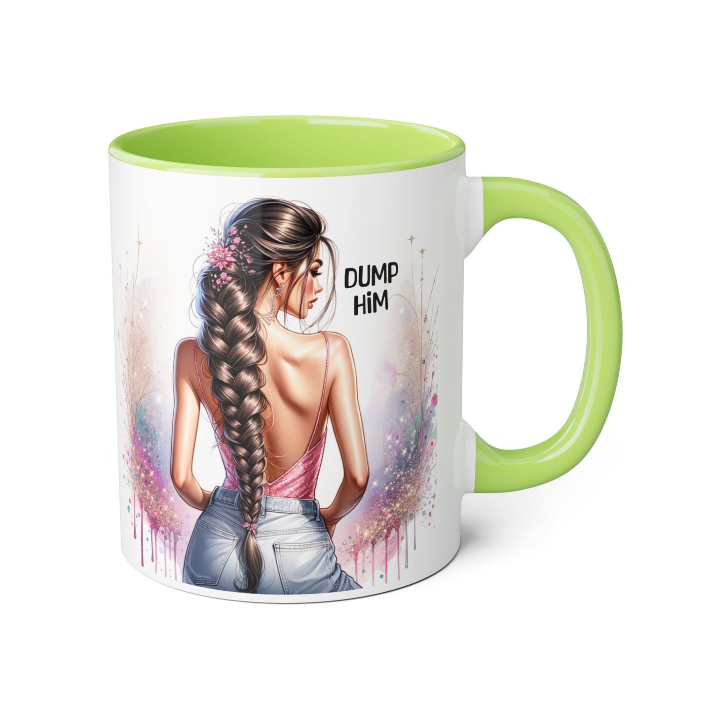 Dump Him Accent Mug, 11oz
