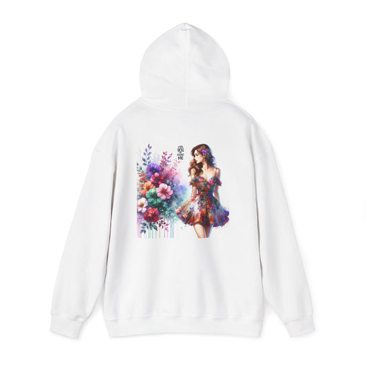Lost You And Found Me Floral Art Hoodie, Cozy Sweatshirt for Women, Gift for Her, Casual Fashion, Spring Style