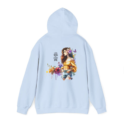 Breakup Hoodie - Unisex Hooded Sweatshirt Lost You and Found Me Design