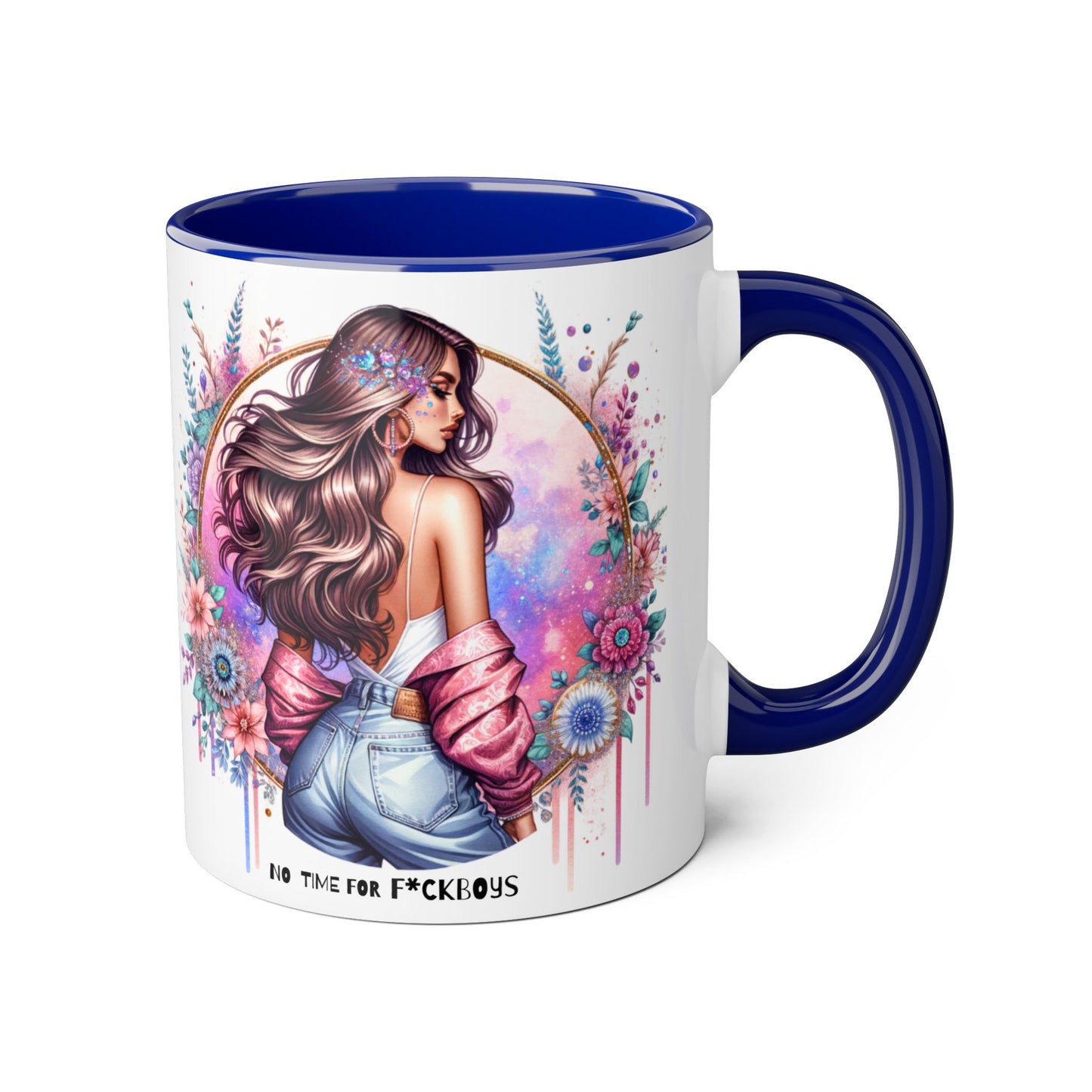 Funny Accent Mug - No Time For F*boys 11oz