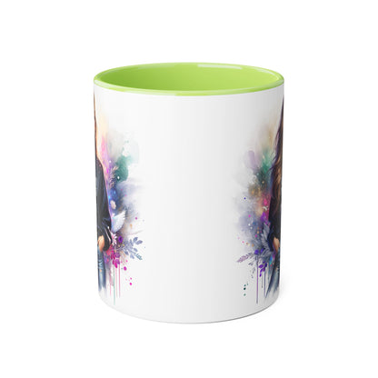 Be My Peace or Peace Out Accent 11oz Mug