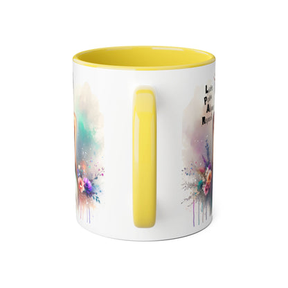 Boho Love Pain Alone Mug, Inspirational Gift, Handmade Coffee Cup, Artistic Ceramic Drinkware, Unique Home Decor