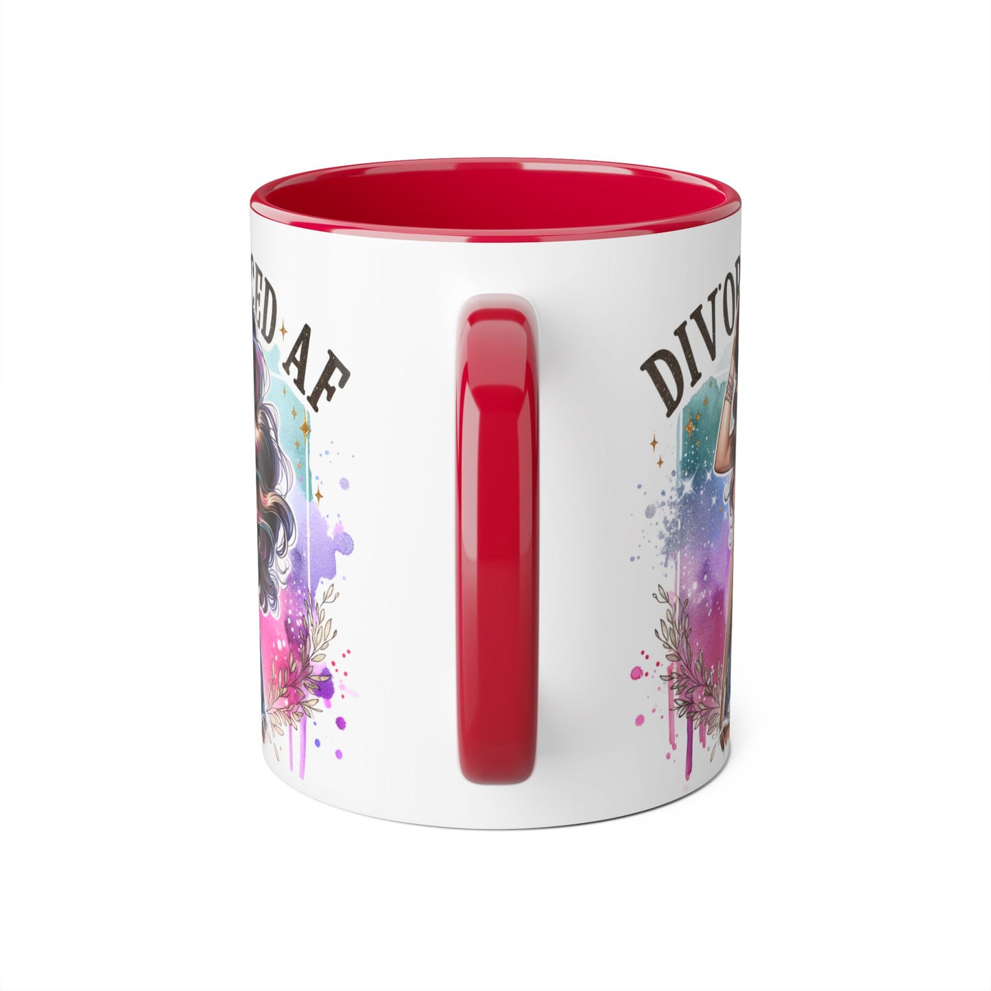 Mug - Divorced AF 11oz Accent Mug