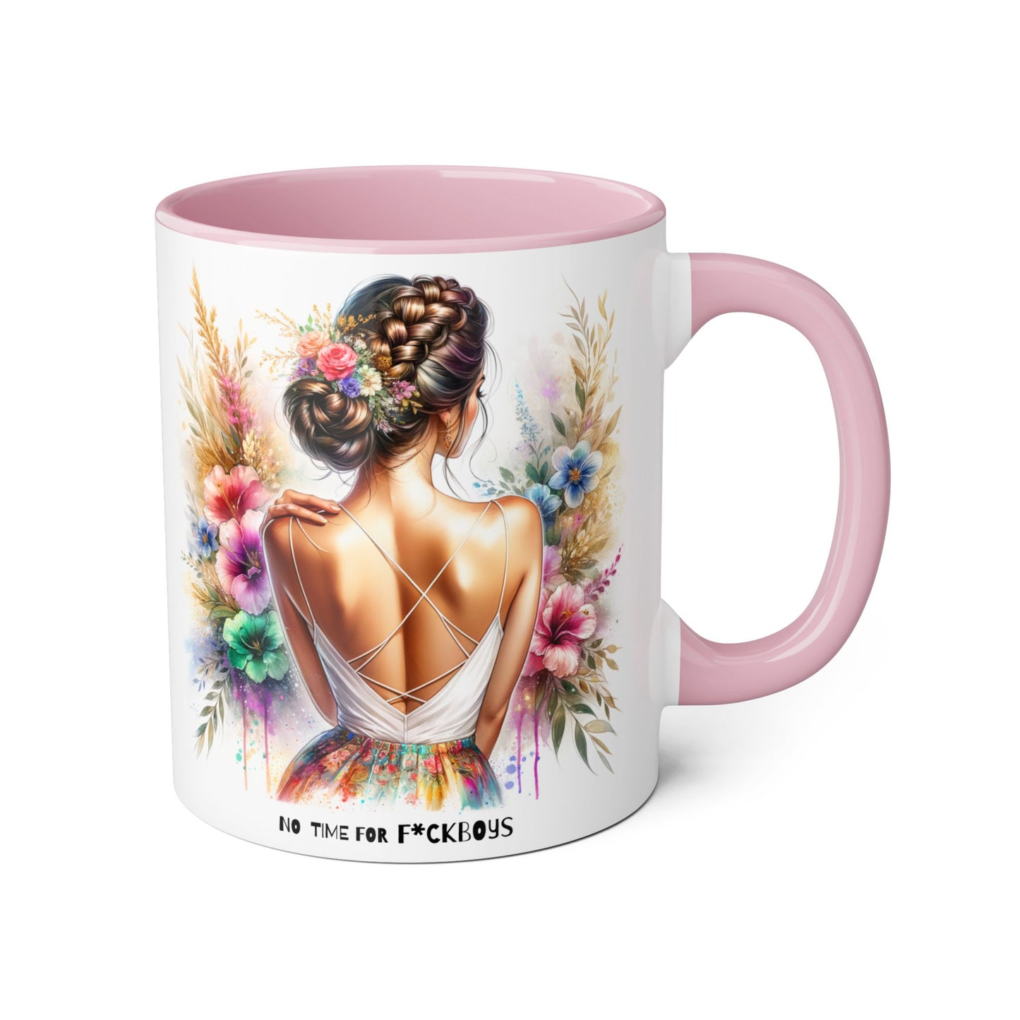 Funny Accent Mug - No Time For F*boys 11oz