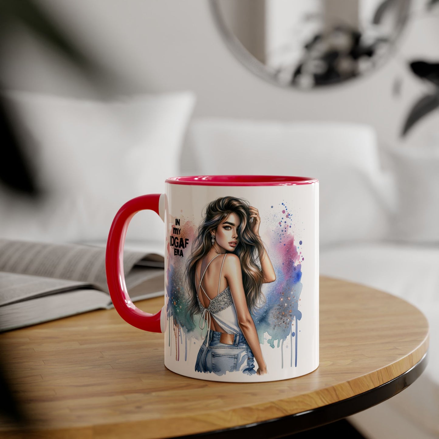 Empowered Art Mug: "In my IDGAF Era" - Unique Gift for Friends, Motivational Coffee Cup, Trendy Drinkware, Inspirational Home Decor, [...]