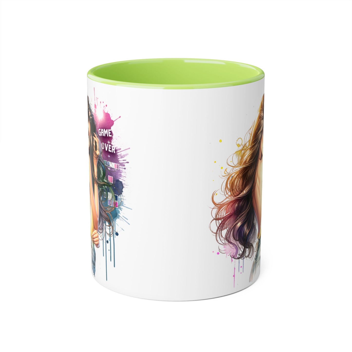 Vibrant Artist Accent Mug - Perfect for Coffee Lovers, Unique Gift Idea, Trendy Drinkware, Stylish Home Decor, Birthday or Celebration