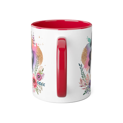 I Can Buy Myself Flowers Floral Accent Mug, Inspirational Gift, Coffee Mug, Artful Tea Cup, Unique Drinkware, Mother's Day, Home Decor