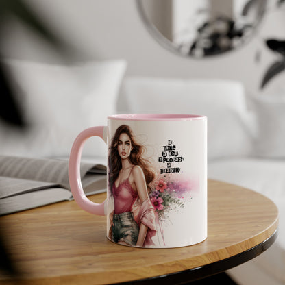 Funny Accent Mug - My Taste in Men is Probably a Disability Humor 11oz Cup
