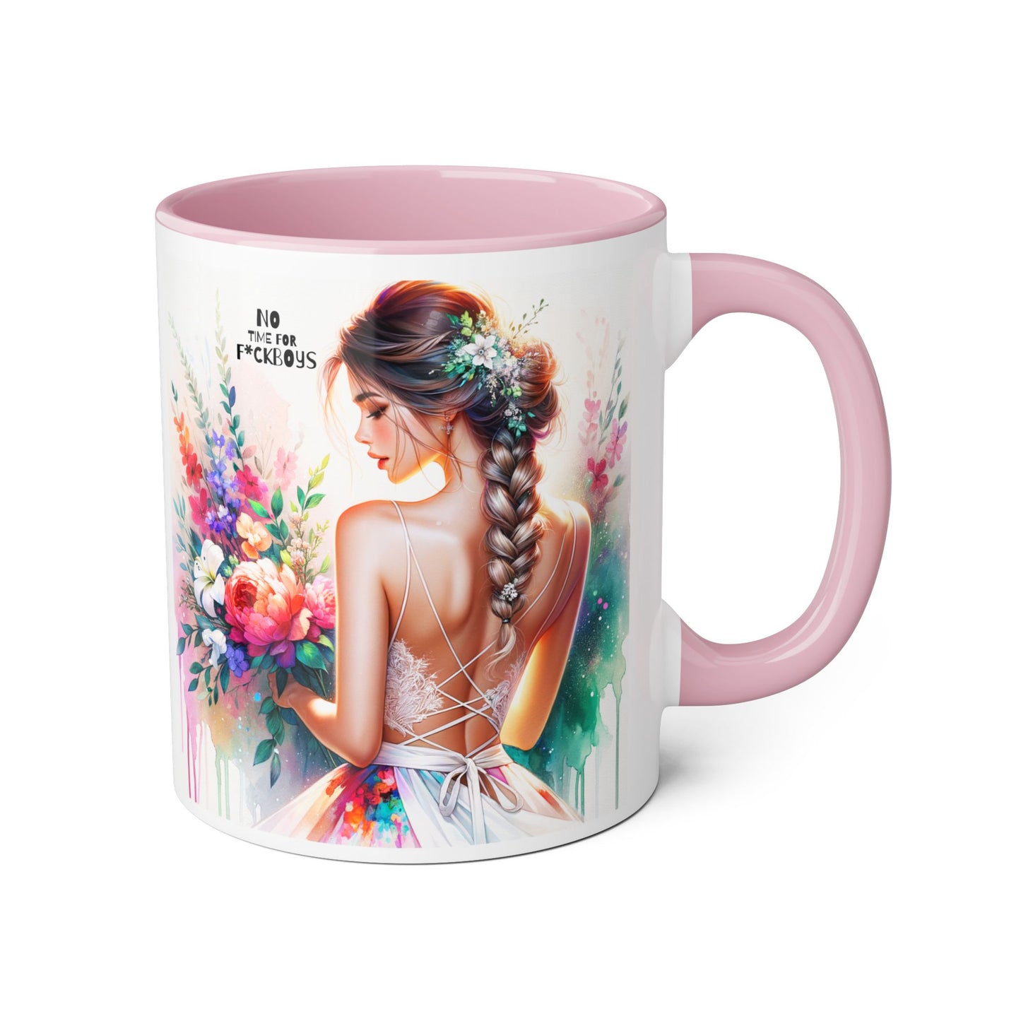 Funny Accent Mug - No Time For F*boys 11oz