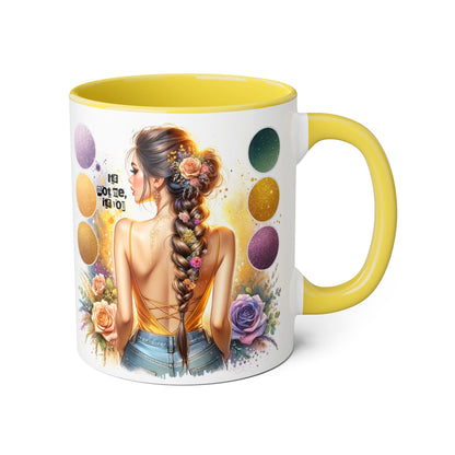 It's Not Me, It's You Humoristic Artistic Accent Mug for Creative Souls, Perfect Gift for Artists, Birthdays, Coffee Lovers, Home Decor