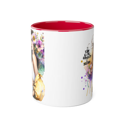 Funny Accent Mug - My Taste in Men is Probably a Disability Humor 11oz Cup