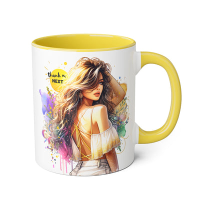 Mug - Thank U, Next Accent Mug