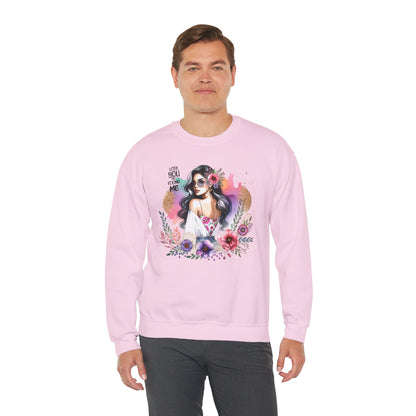 Lost You And Found Me Bohemian Floral Sweatshirt | You Are Beautiful | Cozy Unisex Crewneck for Women, Gift for Her, Casual Wear, Spring Fashion