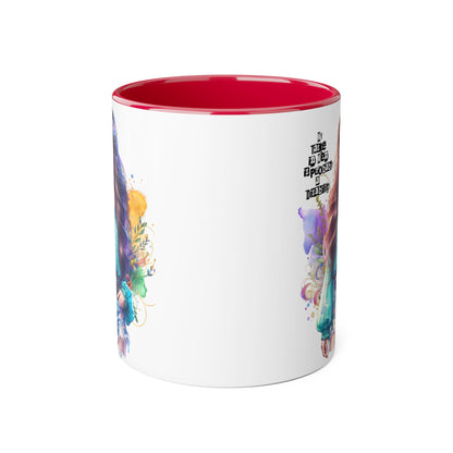 Funny Accent Mug - My Taste in Men is Probably a Disability Humor 11oz Cup
