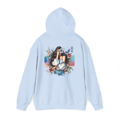 Breakup Hoodie - Unisex Hooded Sweatshirt Lost You and Found Me Design