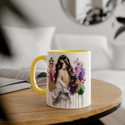 It's Not Me, It's You Humoristic Chic Accent Mugs - Artistic Coffee Cup for Trendsetters, Unique Gift for Her, Birthday Present, Inspirational Mug, Stylish Drinkware