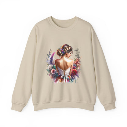 I Don`t  Make Mistakes, I Just Date Them Floral Art Sweatshirt, Unisex Pullover, Cozy Gift, Spring Fashion, Artwork Apparel, Perfect for Mother's Day