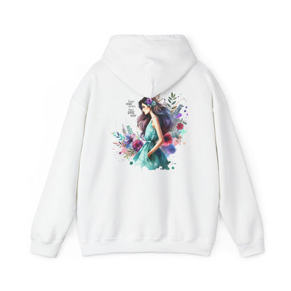 I Don`t  Make Mistakes, I Just Date Them Artistic Floral Hoodie - Women’s Fashion, Cozy Sweatshirt, Graphic Pullover, Gift for Her, Trendy Streetwear