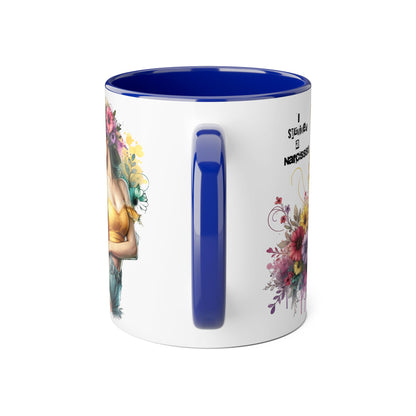 I Survived a Narcissist Floral Accent Mug, Coffee Cup Gift, Self-Care, Empowerment, Inspirational Tea Mug, Narcissist Survivor, Floral [...]