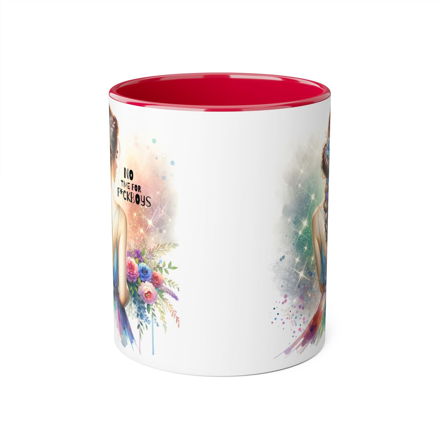Funny Accent Mug - No Time For F*boys 11oz