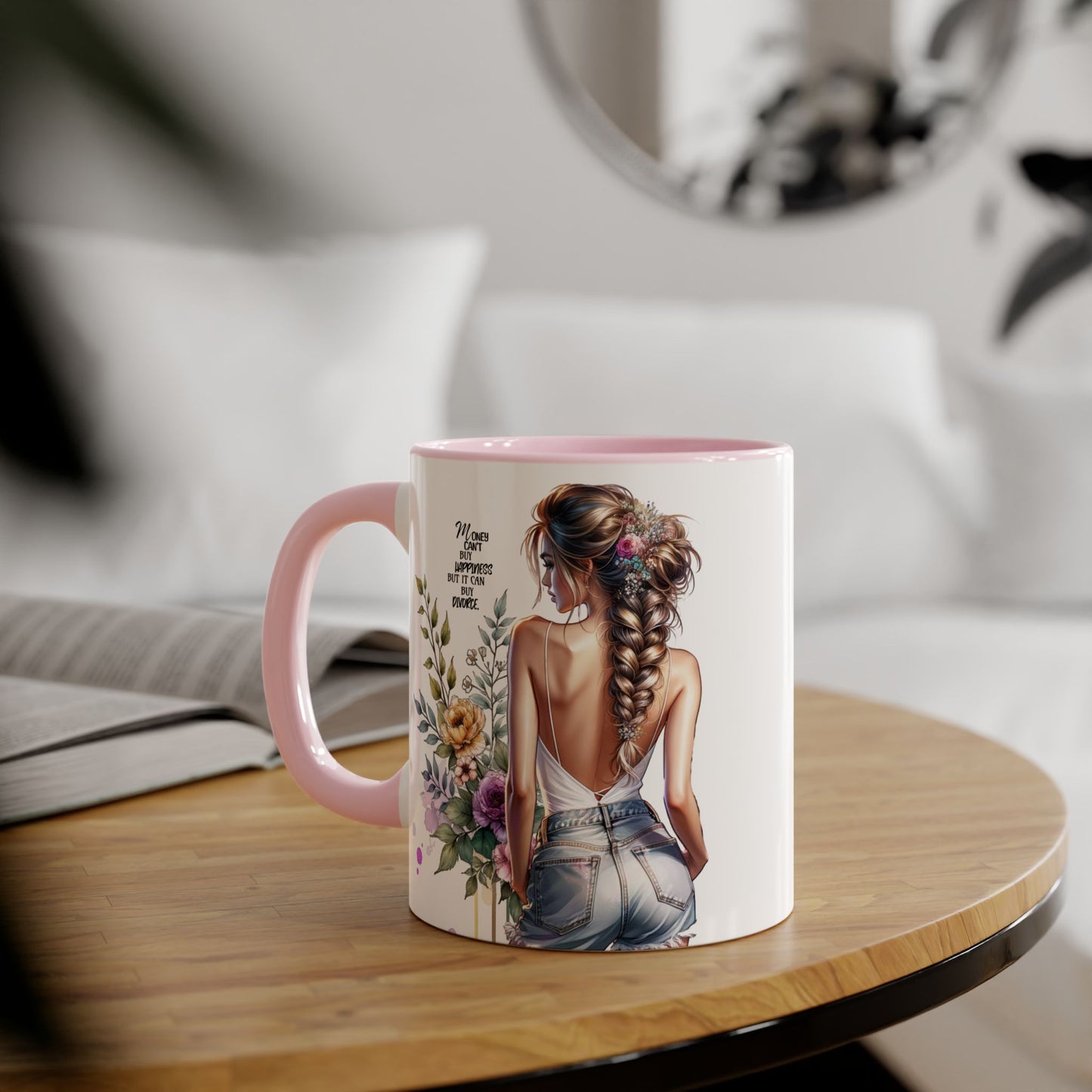 Mug - Money Can't Buy Happiness But It Can Buy Divorce Humoristic